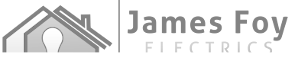 James Foy Electrics Logo Greyscaled