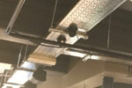 Commercial electrical installation - CCTV, smoke alarms, heat alarms, lighting and sound system.