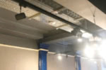 Commercial electrical installation - CCTV, smoke alarms, heat alarms, lighting and sound system.