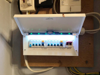 New fuse board/consumer unit in domestic property in Liverpool.