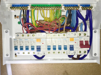 New fuse board/consumer unit in domestic property in Liverpool.