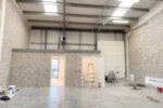 New lighting installation for a warehouse.