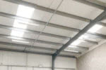 New lighting installation for a warehouse.